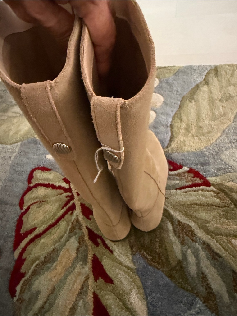 Dolce Vita Tan suede tall boots NWT Size 7.5 - Picture 5 of 8